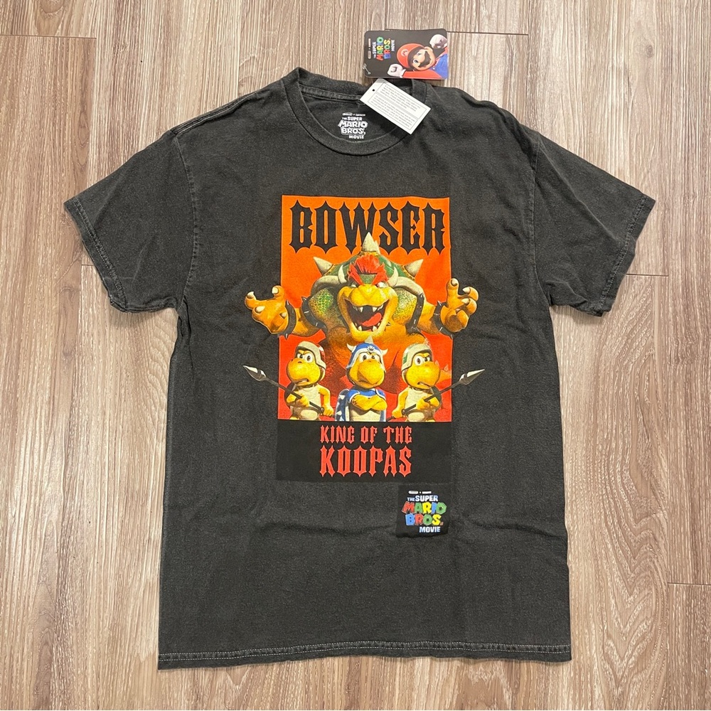Nintendo Bowser King Of Koopas Mario Bros Movie T-Shirt M